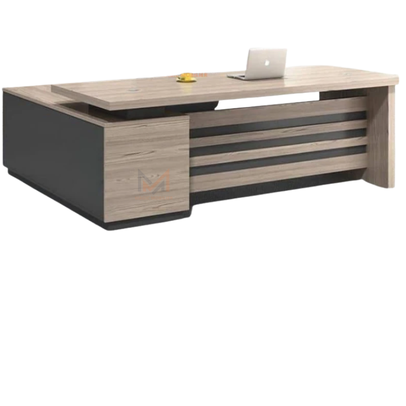 Bureau MALABO avec retour Réf A0224