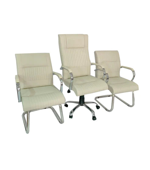 Ensemble Fauteuil Blanc joker +++ Réf A0320