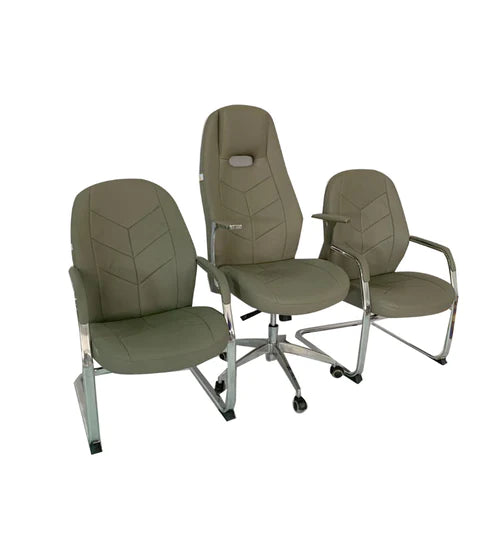 Ensemble Fauteuil JAGUAR Gris Réf A0325