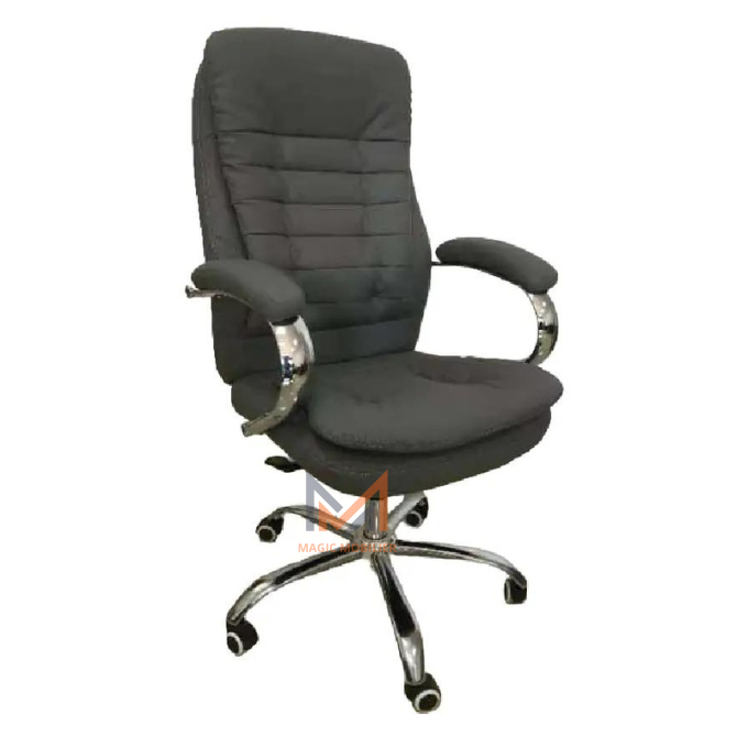 Fauteuil de Direction RIKASO gris Réf. A0261