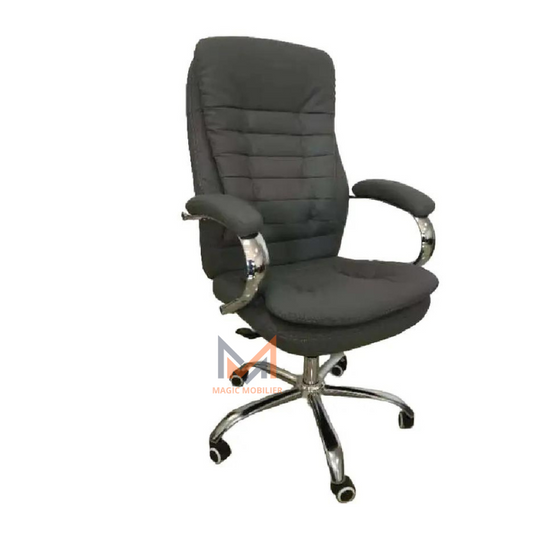 Fauteuil de Direction RIKASO gris Réf. A0261