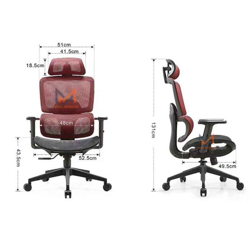 Fauteuil président ergonomique VANOS T-77H
