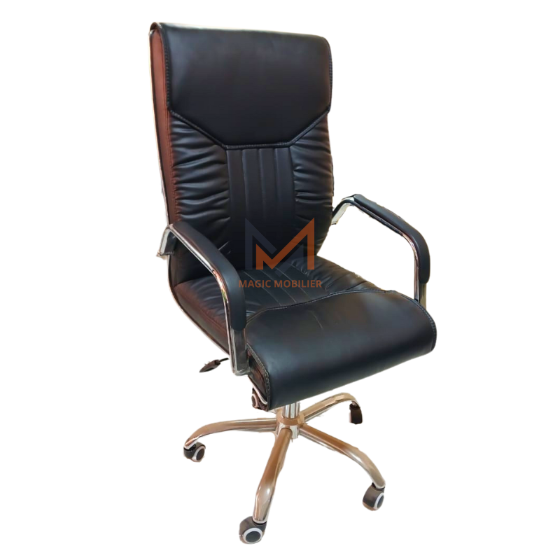 Fauteuil Président Ergonomique noir NOVASKO Réf. A0431