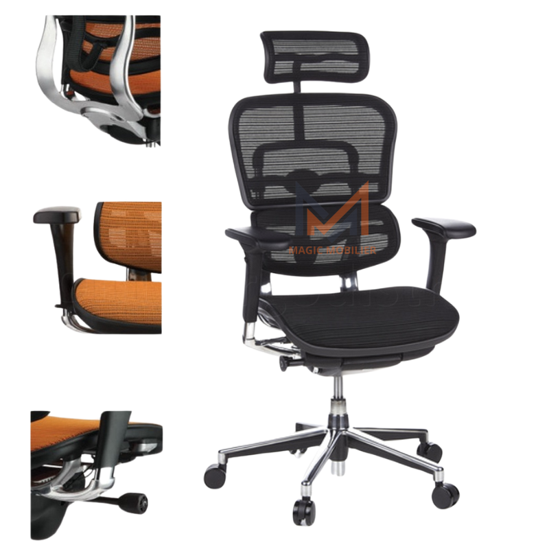 Fauteuil président ergonomique ROBER Réf A0474