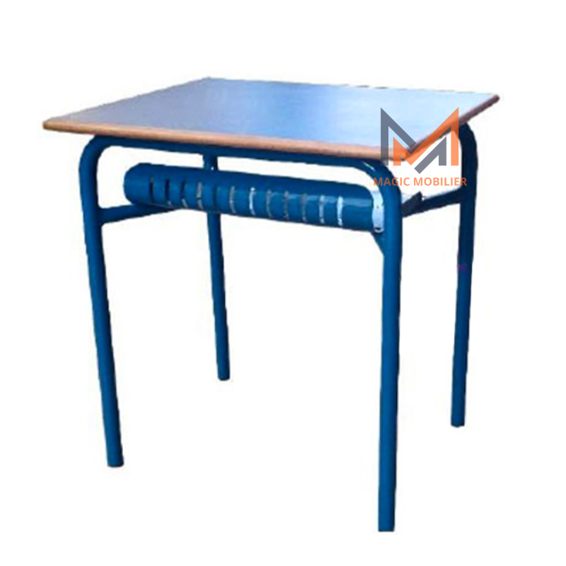 Table Scolaire Individuelle Avec Casier métallique Réf. A0141