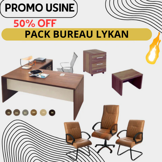 ENSEMBLE BUREAU LYKAN Réf. A-2025-1315