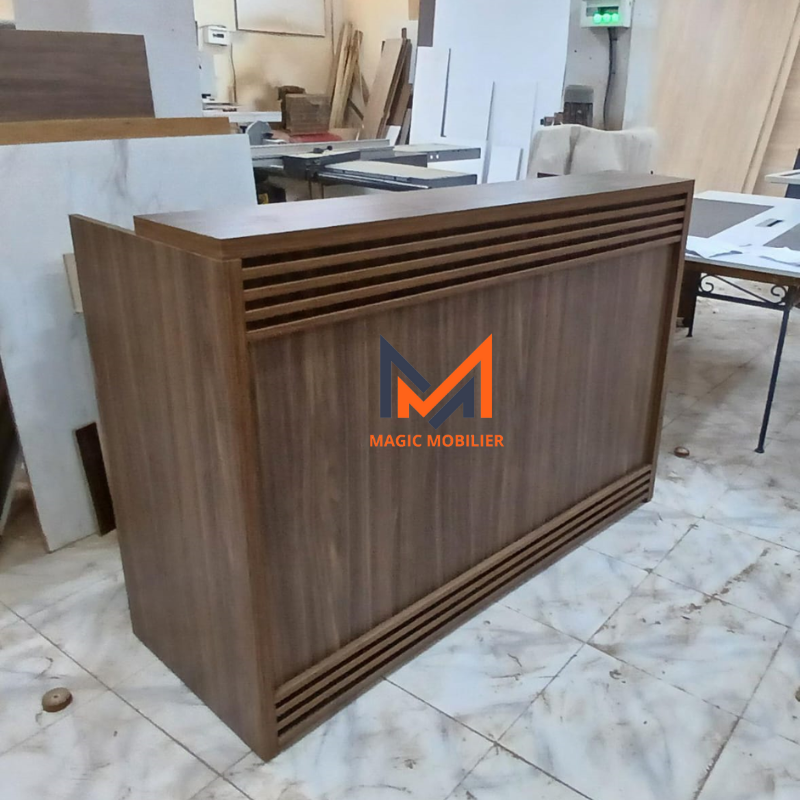 Comptoir de réception avec caisson Réf. A0551