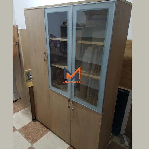 armoire semi vitrée 3 portes Réf. A0538