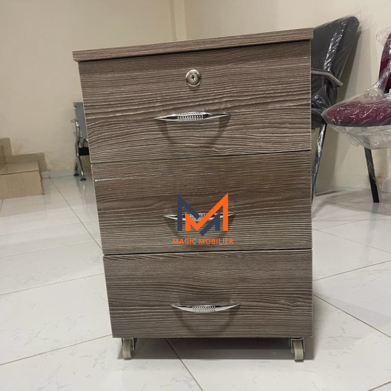 Caisson en bois a 3 tiroirs Réf. A0668