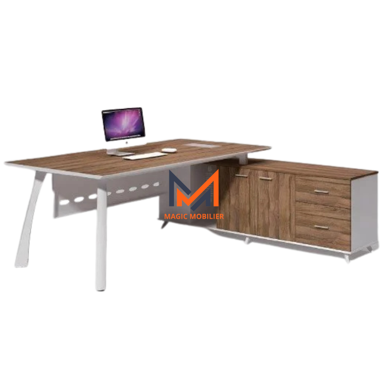 Bureau PITAGO d'importation semi métallique Réf A0146