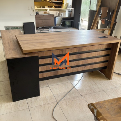 Bureau SANDERO avec retour Réf B0005