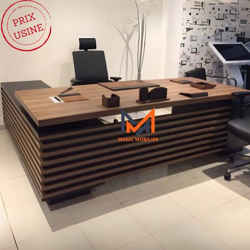 Bureau GRONAU avec retour Réf A0048