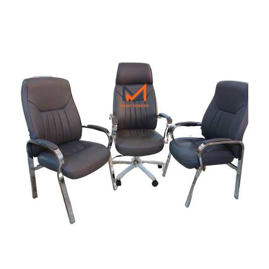 Ensemble Fauteuil Ergonomique KACIO gris Réf. A0647