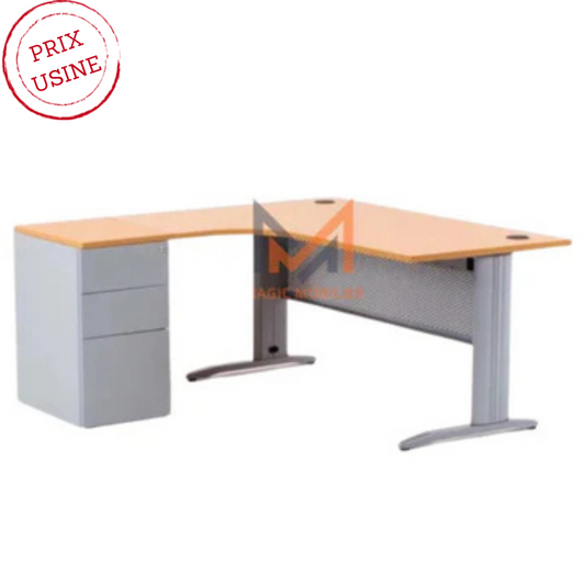 Bureau compact avec retour Réf. A0441