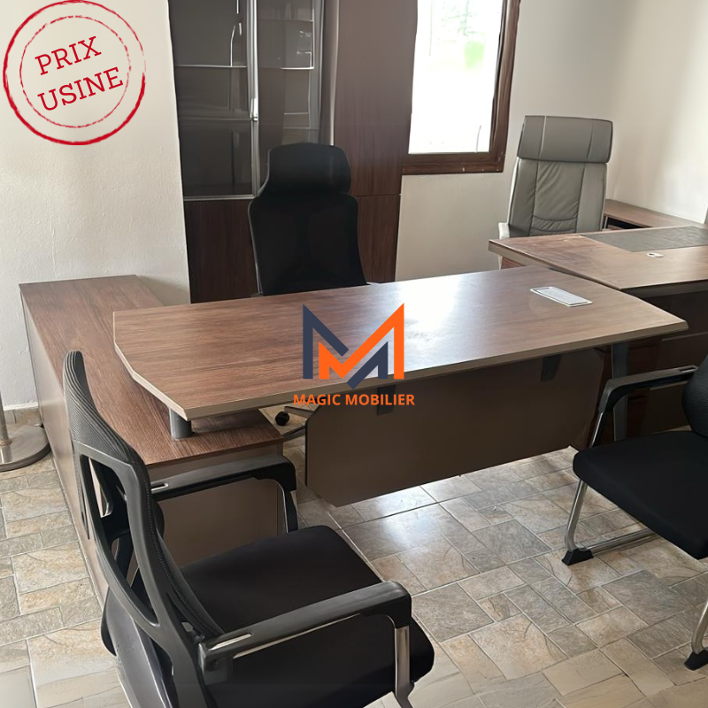 Bureau PITAGO d'importation semi métallique Réf A0146