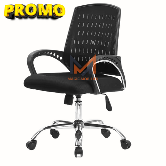 Fauteuil opérateur VAIO en Mesh avec têtière Réf A0063