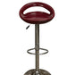 Tabouret grenat